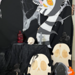 Un photocall terrorífico: decoración de Halloween